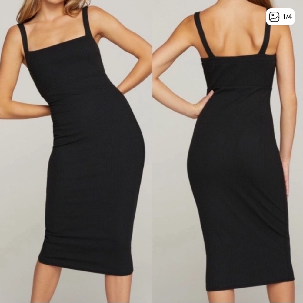 Good American 90s Tube Midi Dress
